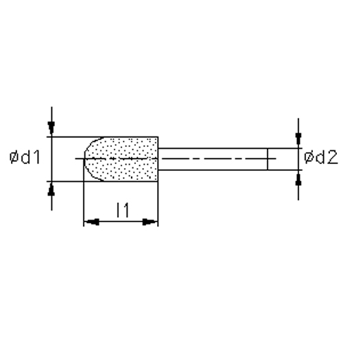Stopkový nástroj BRUKO zaoblený