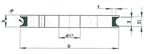 Rádiusový diamantový kotouč